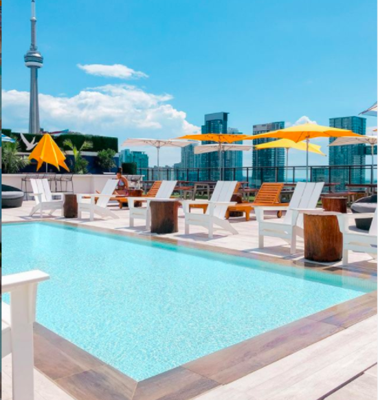 Lavelle Rooftop Pool Patio
